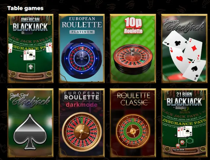 table Games