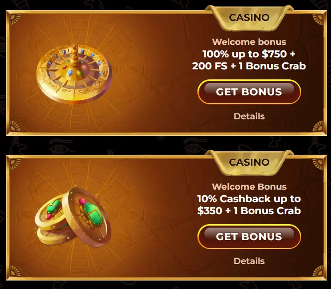 AmunRa Casino Australia bonus