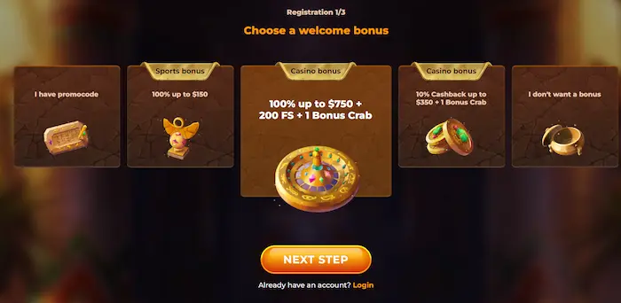 AmunRa Casino Australia registration